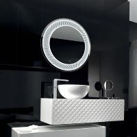 Зеркало Azario Милуз 77 ФР-00000937 с подсветкой с сенсорным выключателем — фото 2, Зеркала в ванную комнату