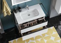 Товар: Тумба под раковину Roca Domi 80 A857459806 подвесная Белый глянец - фото 17 Тумба под раковину Roca Domi 80 A857459806 подвесная Белый глянец — фото 17, Мебель для ванной