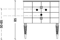Товар: Тумба под раковину Boheme Armadi Art Vallessi Avangarde Piazza 80 841-080-WG подвесная Белый Золото - фото 12 Тумба под раковину Boheme Armadi Art Vallessi Avangarde Piazza 80 841-080-WG подвесная Белый Золото — фото 12, Мебель для ванной