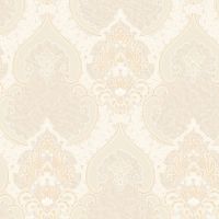 Обои Roberto Borzagi King 90110-3 Винил на флизелине (1,06*10) Бежевый, Дамаск — фото 1, Обои для стен