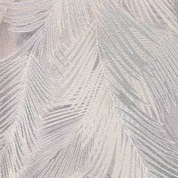 Обои Solo Fiji E200801 Винил на флизелине (1,06*10) Серый/Сиреневый/Серебряный, Листья — фото 1, Обои для стен