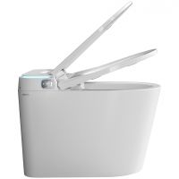 Унитаз биде Abber Bequem AC1117S приставной с сиденьем Микролифт — фото 7, Умные унитазы