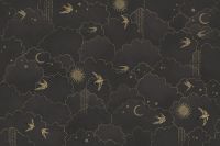 Товар: Фреска Ortograf Miracle 33856 Фактура бархат FX Флизелин (4,5*3) Черный/Бежевый, Птицы/Облака/Абстракция - фото 2 Фреска Ortograf Miracle 33856 Фактура бархат FX Флизелин (4,5*3) Черный/Бежевый, Птицы/Облака/Абстракция — фото 2, Фрески