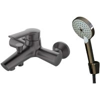 Смеситель для ванны Orange Tony M54-300gr Графит — фото 1, Смеситель для ванны