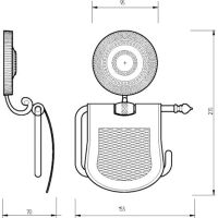 Держатель туалетной бумаги Migliore Montecarlo 31506 с крышкой Золото — фото 2, Держатели туалетной бумаги