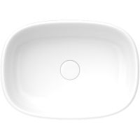 Раковина-чаша Kerama Marazzi Circo 50 CI.wb.50 Белая глянцевая — фото 2, Раковины накладные