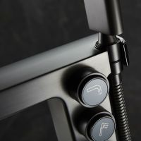 Товар: Смеситель для ванны Black&White Universe 7562gm Темно-серый матовый Гранит - фото 2 Смеситель для ванны Black&White Universe 7562gm Темно-серый матовый Гранит — фото 2, Смесители