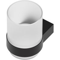 Товар: Стакан для зубных щеток Artwelle Schwarz 7721 Черный матовый - фото 2 Стакан для зубных щеток Artwelle Schwarz 7721 Черный матовый — фото 2, Мыльницы