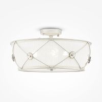 Люстра Maytoni Elegant Lea Кремовая Жемчужный белый арт-ARM369-03-G — фото 3, Люстры