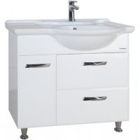 Тумба под раковину Bellezza Балтика 90 4638915111014 R Белая — фото 1, Тумбы под раковину