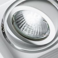 Встраиваемый светильник Artelamp Canis A6661PL-1WH Белый — фото 2, Точечные светильники