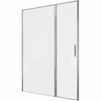 Душевая дверь Allen Brau Priority 160 3.31037.00 профиль Хром стекло прозрачное — фото 1, Распашные душевые двери