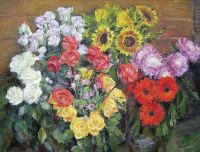 Товар: Фреска Ortograf Цветы 6108 Фактура флок FLK Флизелин (2,1*1,6) Разноцветный, Цветы/Живопись - фото 2 Фреска Ortograf Цветы 6108 Фактура флок FLK Флизелин (2,1*1,6) Разноцветный, Цветы/Живопись — фото 2, Фрески