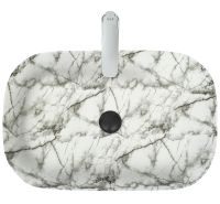 Раковина-чаша WeltWasser Elbach 2143P M805 61 10000004554 Мрамор — фото 2, Раковины накладные