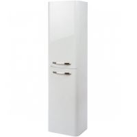 Шкаф пенал Bellezza Олимпия 35 L 4629304182012 подвесной Белый — фото 1, Мебель для ванной