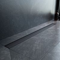 Товар: Душевой лоток AM.PM MasterFlow 90 W01SC-U11-090-04BM с Черной матовой решеткой / под плитку Tile - фото 4 Душевой лоток AM.PM MasterFlow 90 W01SC-U11-090-04BM с Черной матовой решеткой / под плитку Tile — фото 4, Душевые лотки