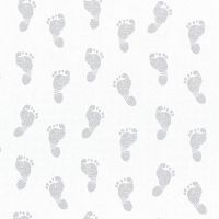 Обои детские AS Creation Little Stars 35863-1 Винил на флизелине (0,53*10,05) Белый/Серый, Абстракция — фото 1, Обои для стен