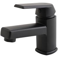 Смеситель для раковины Orange OneLife P02-021b Черный — фото 1, Смесители для раковины