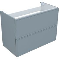 Тумба под раковину Aquanet Арт 90 313276 подвесная Мисти грин — фото 4, Тумбы под раковину