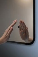Зеркало Silver Mirrors Инканто Black 120 LED-00002570 с подсветкой с бесконтактным выключателем — фото 11, Зеркала в ванную комнату