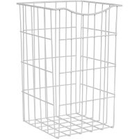 Корзина для белья Bellezza 4695104080018 Белый муар — фото 1, Корзины для белья