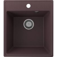 Кухонная мойка Ulgran Quartz Forte 425-06 Трюфель — фото 1, Кухонные мойки