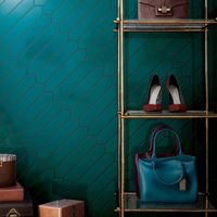 Керамическая плитка Equipe Arrow Blue Canard настенная 5х25 см арт-25829 — фото 2, Керамическая плитка