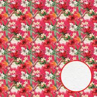 Фреска Ortograf Цветы 33969 Фактура бархат FX Флизелин (3*3) Красный, Цветы — фото 1, Фрески