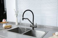 Товар: Смеситель для кухни Gappo G4398-89 Оружейная сталь Черный - фото 9 Смеситель для кухни Gappo G4398-89 Оружейная сталь Черный — фото 9, Смесители