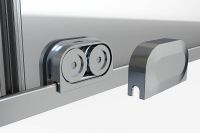 Душевой уголок Allen Brau Fantasy 160x80 3.11010.00 + 3.11011.00 профиль Хром стекло прозрачное — фото 19, Прямоугольные душевые уголки