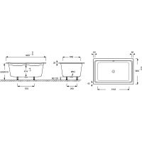 Товар: Акриловая ванна Jacob Delafon Capsule 140х90 E6D123-00 без гидромассажа - фото 4 Акриловая ванна Jacob Delafon Capsule 140х90 E6D123-00 без гидромассажа — фото 4, Акриловые ванны