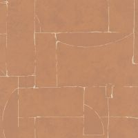 Обои Marburg Essentiell 34605 Винил на флизелине (0,53*10,05) Оранжевый/Бежевый, Кирпич/Штукатурка — фото 1, Обои для стен