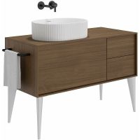 Раковина Kerama Marazzi Artbasin Vento 50 VE.wb.50\WHT.M Белая матовая — фото 4, Раковины