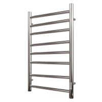 Электрический полотенцесушитель Point Аврора PN10848 П8 400x800 диммер справа Хром — фото 2, Электрические полотенцесушители