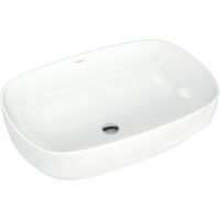 Раковина-чаша Кировит Купер 560 Белая — фото 1, Раковины накладные