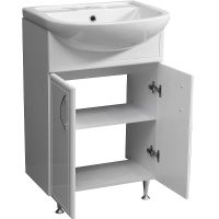 Товар: Тумба под раковину Stella Polar Концепт 55 SP-00000045 Белая - фото 2 Тумба под раковину Stella Polar Концепт 55 SP-00000045 Белая — фото 2, Тумбы под раковину