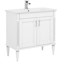 Тумба под раковину Aquanet Селена 90 201649 Белая — фото 1, Тумбы под раковину