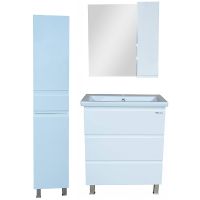 Товар: Зеркало со шкафом Bellezza Асти 70 R 4616311021014 Белое - фото 3 Зеркало со шкафом Bellezza Асти 70 R 4616311021014 Белое — фото 3, Мебель для ванной