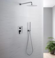 Душевая система Aquatek Оберон AQ1272CR Хром — фото 2, Встраиваемые душевые комплекты