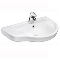 Раковина Gustavsberg Nordic 70 GB1127000109 Белая — фото 1, Раковины подвесные