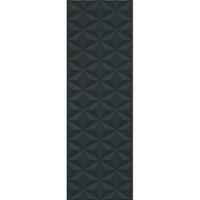 Керамическая плитка Kerama Marazzi Диагональ черный структура обрезной 12121R настенная 25х75 см — фото 1, Керамическая плитка