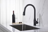 Смеситель для кухни Timo Saona 2336/03FL Черный — фото 3, Смесители для кухни