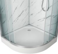 Душевая кабина Niagara Luxe 100x100 NG-7702M без гидромассажа — фото 3, Душевые кабины