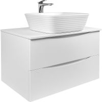 Товар: Тумба под раковину Bond Cube 80 T05805 подвесная Белая матовая - фото 12 Тумба под раковину Bond Cube 80 T05805 подвесная Белая матовая — фото 12, Тумбы под раковину