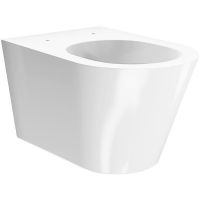 Унитаз Kerama Marazzi Plaza Modern PLMR.wc.02 подвесной Белый глянцевый без сиденья — фото 2, Подвесные унитазы