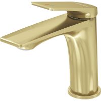 Смеситель для раковины Grossman Galaxy 510.K35.01.320 Золото брашированное — фото 1, Смесители