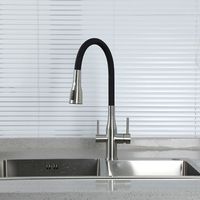 Смеситель для кухни Gappo G4399-65 Сатин Черный — фото 25, Смесители для кухни