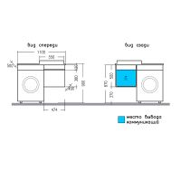 Товар: Тумба под раковину СанТа Марс 110 700314 подвесная Белая - фото 4 Тумба под раковину СанТа Марс 110 700314 подвесная Белая — фото 4, Тумбы под раковину