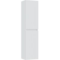 Шкаф пенал Runo Модена 35 00-00003974 подвесной Белый — фото 1, Пеналы для ванной комнаты