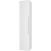 Шкаф пенал Brevita Savoy 35 SAV-05035-010 подвесной Белый матовый — фото 1, Мебель для ванной